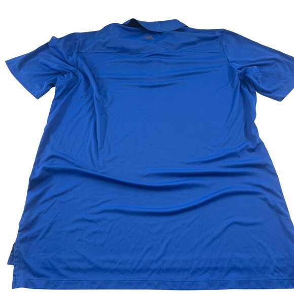 Adidas Men's size 2XL Golf Polo Shirt Blue Short Sleeve - Picture 5 of 5